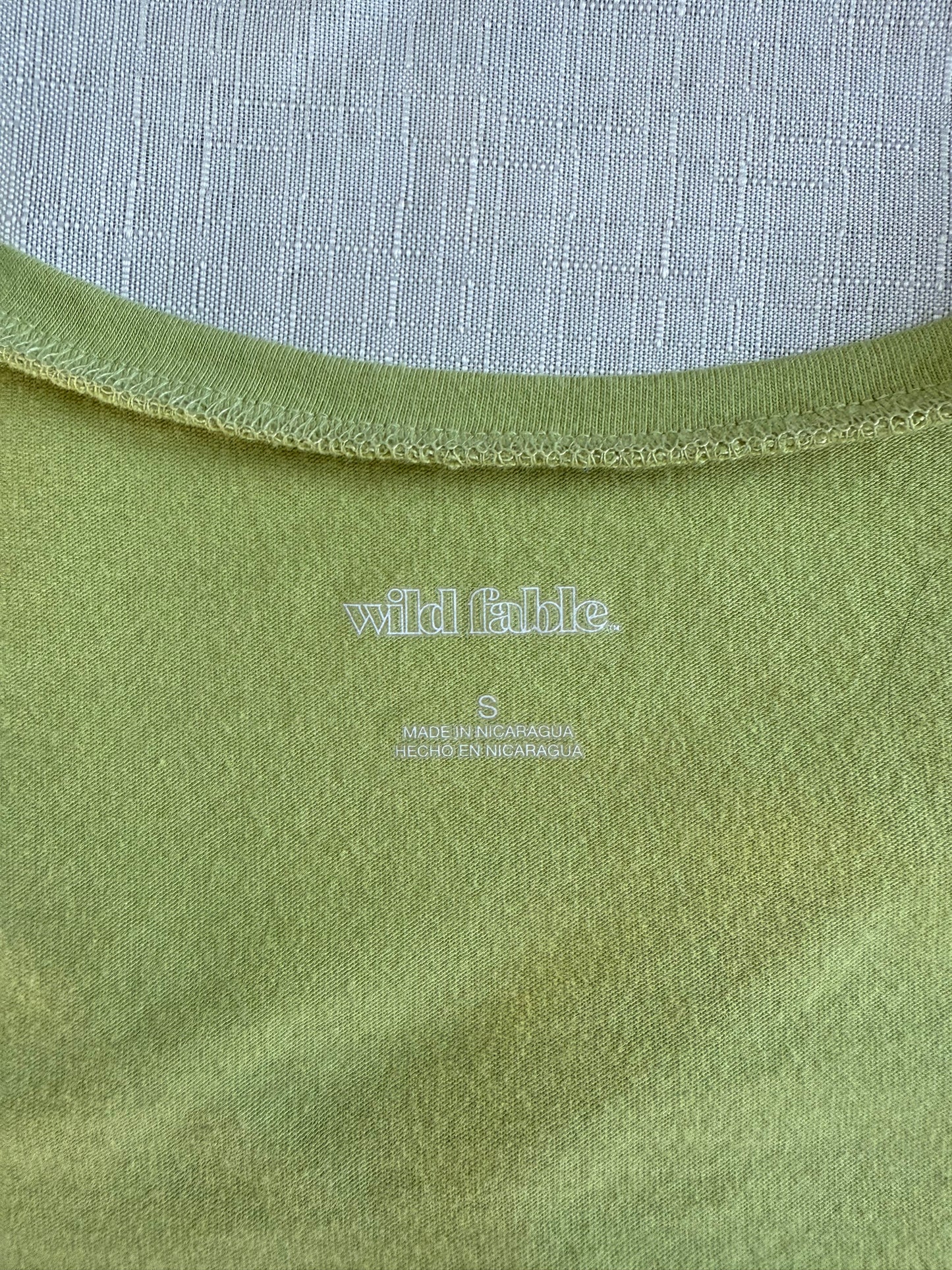 Lime Green Wild Fable Baby Tee
