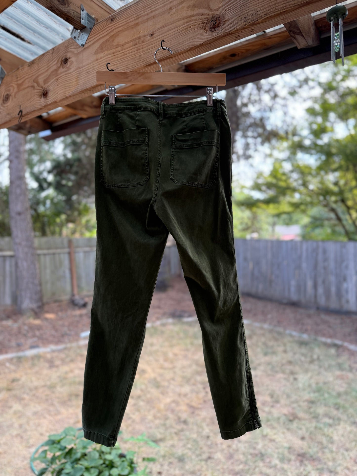 J.Crew Deep Olive Utility Pants