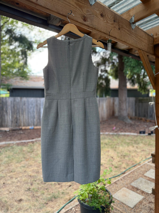 J.Crew Factory Gray Sheath Dress