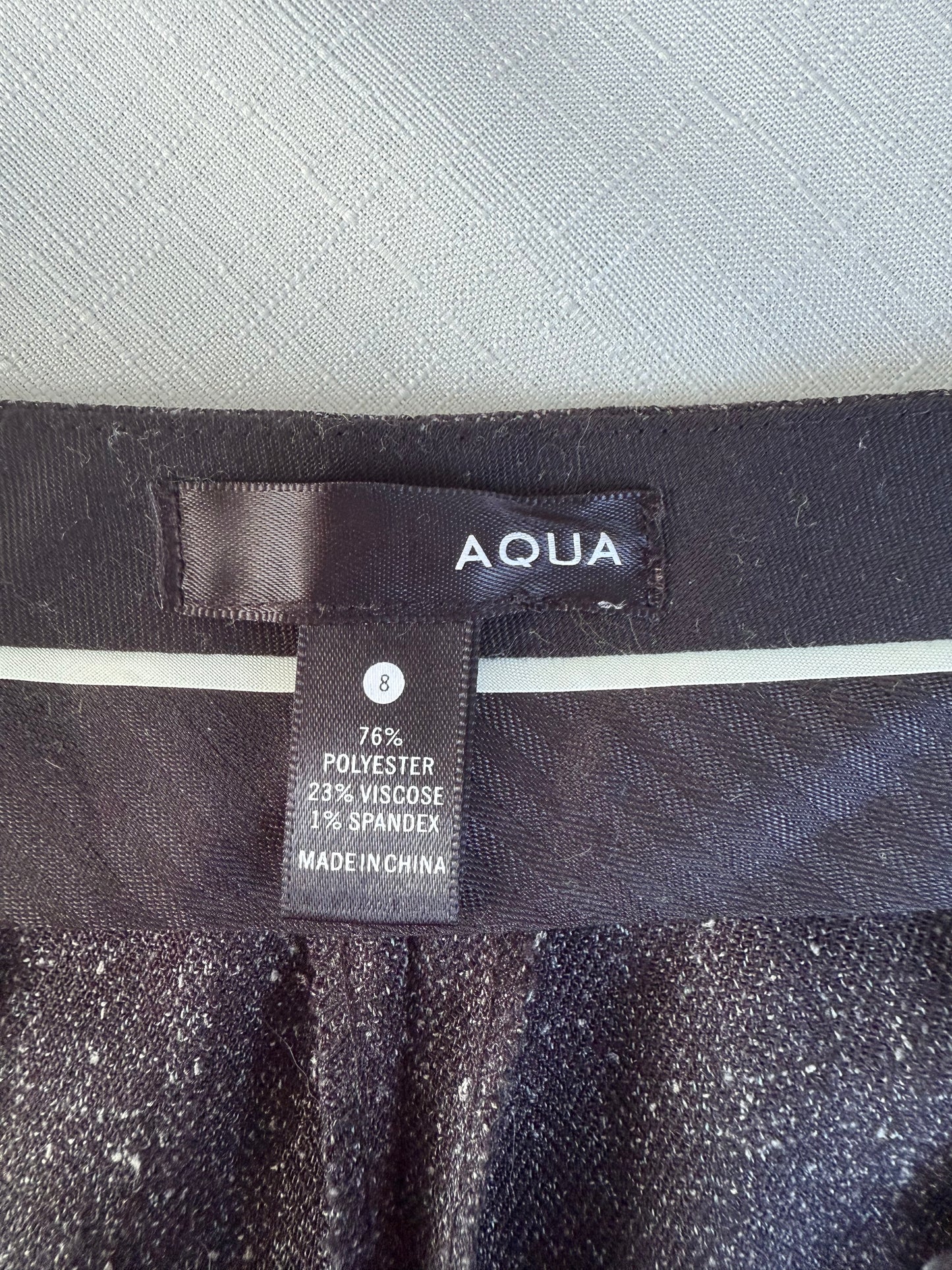 Aqua Speckled Cuffed Trousers