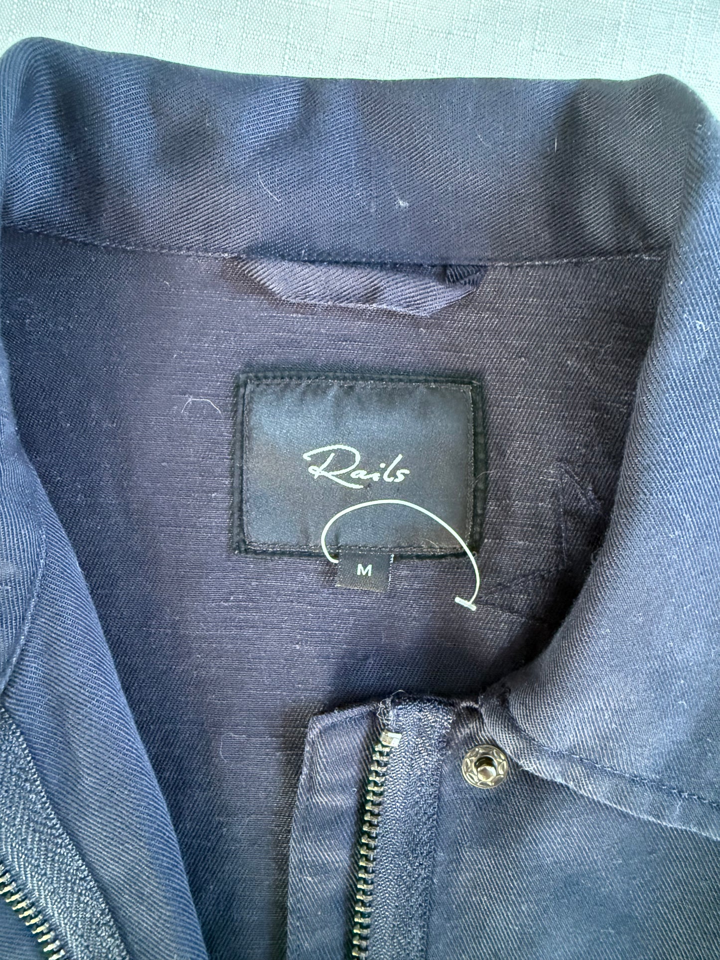 Rails Navy Star Utility Jacket