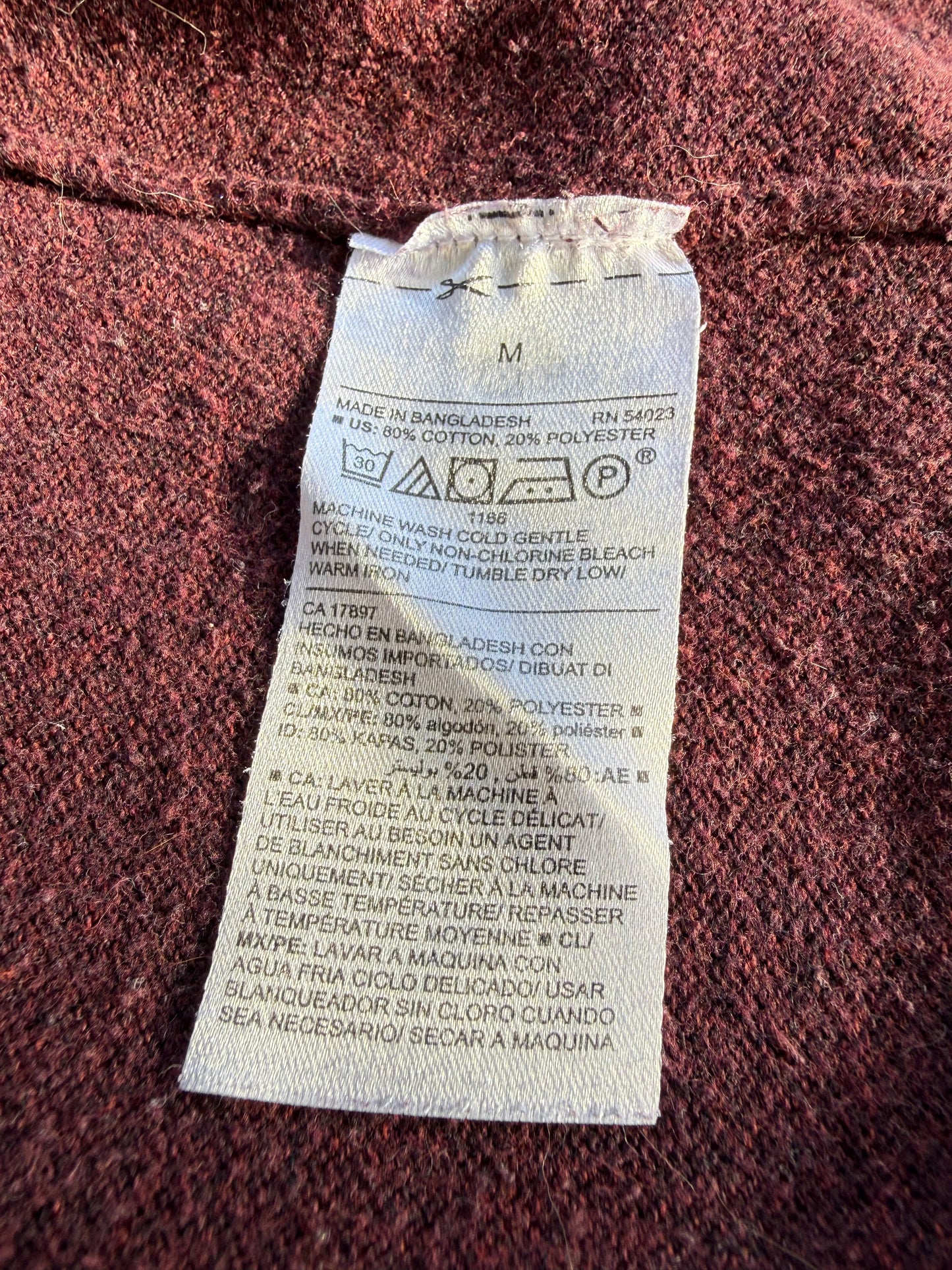 Old Navy Plum V-Neck Knit Sweater