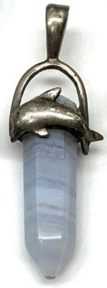 Crystal Point Pendant — Pick Your Stone