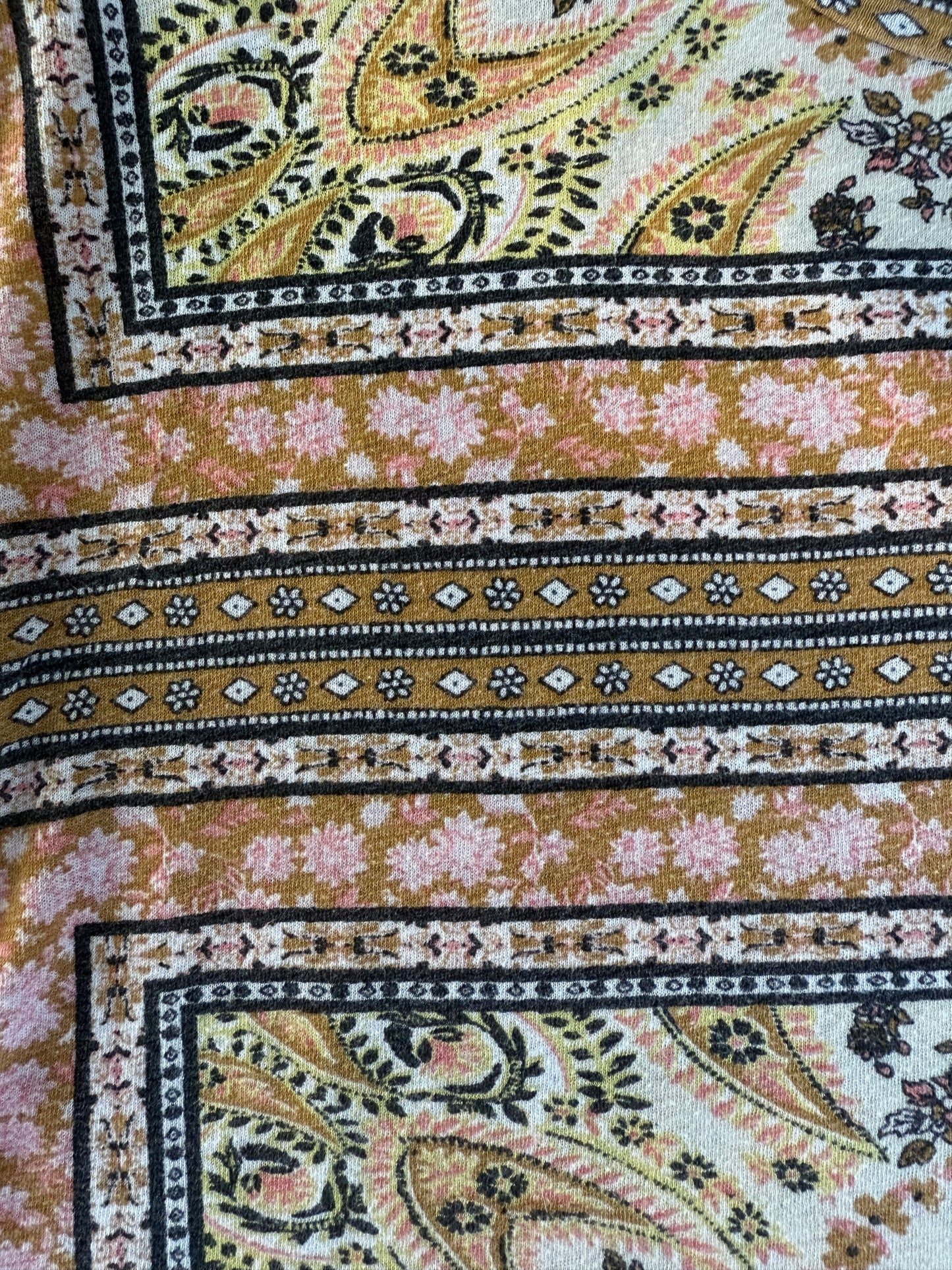 Lucky Brand Mosaic Medallion Tee