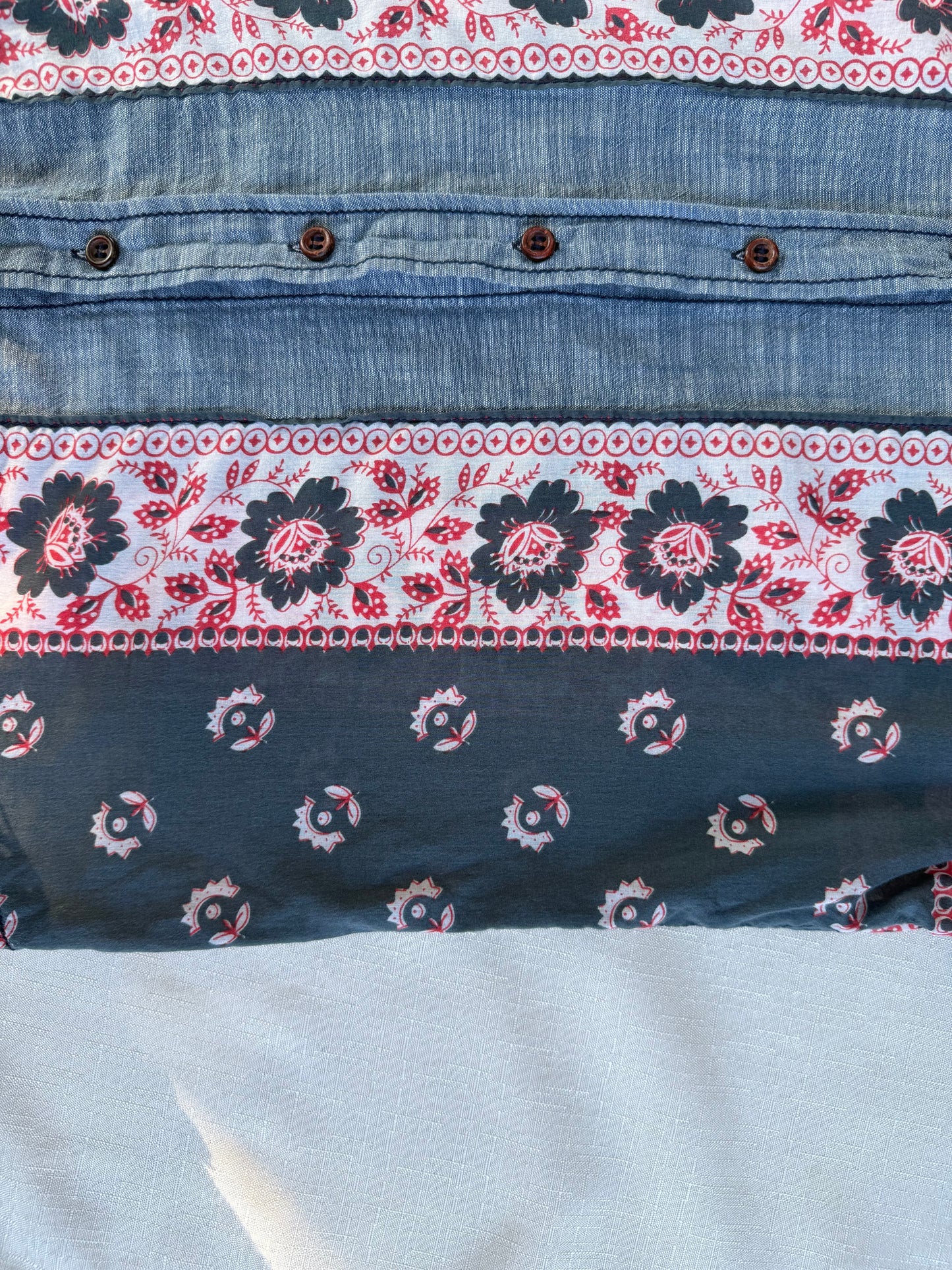 Free People Boho Panel Shirt