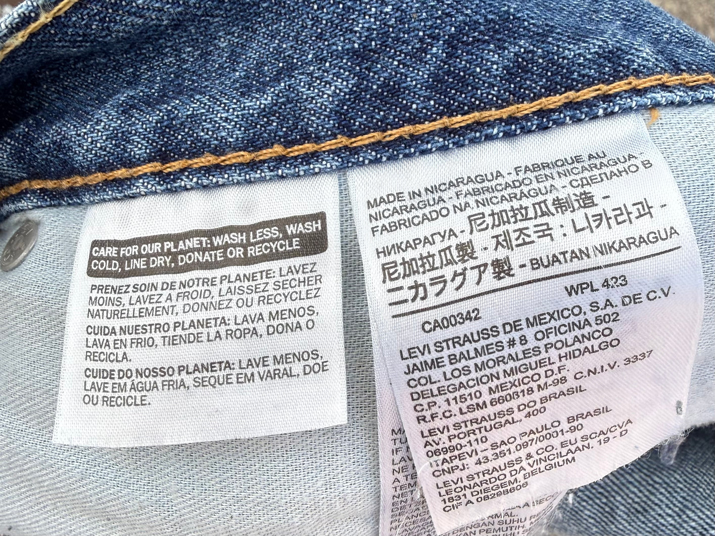 Levi’s 505 Regular Fit Shorts — Dark Wash