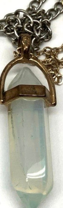 Crystal Point Pendant — Pick Your Stone