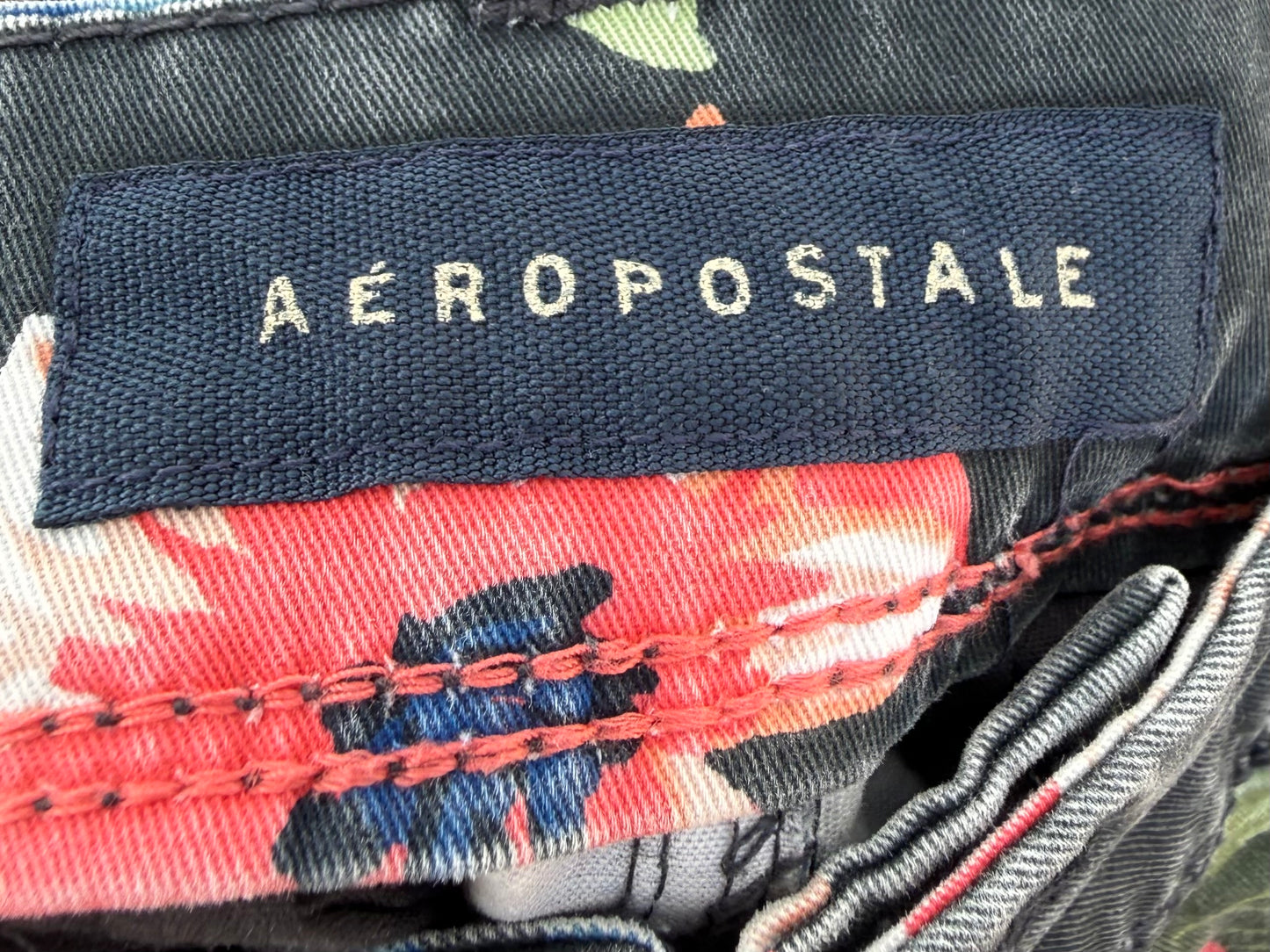 Aeropostale Tropical Floral Print Shorts