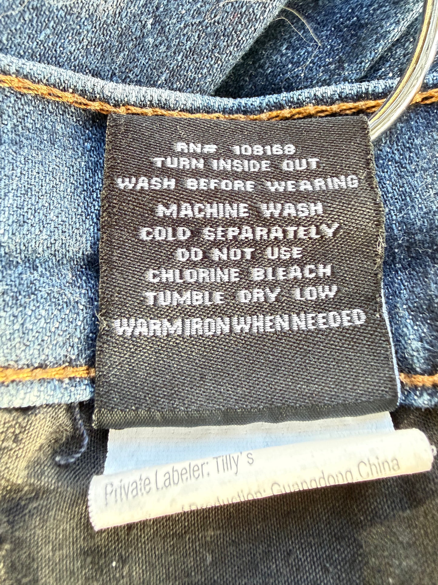 Dark Wash RSQ New York Slim Straight Jeans