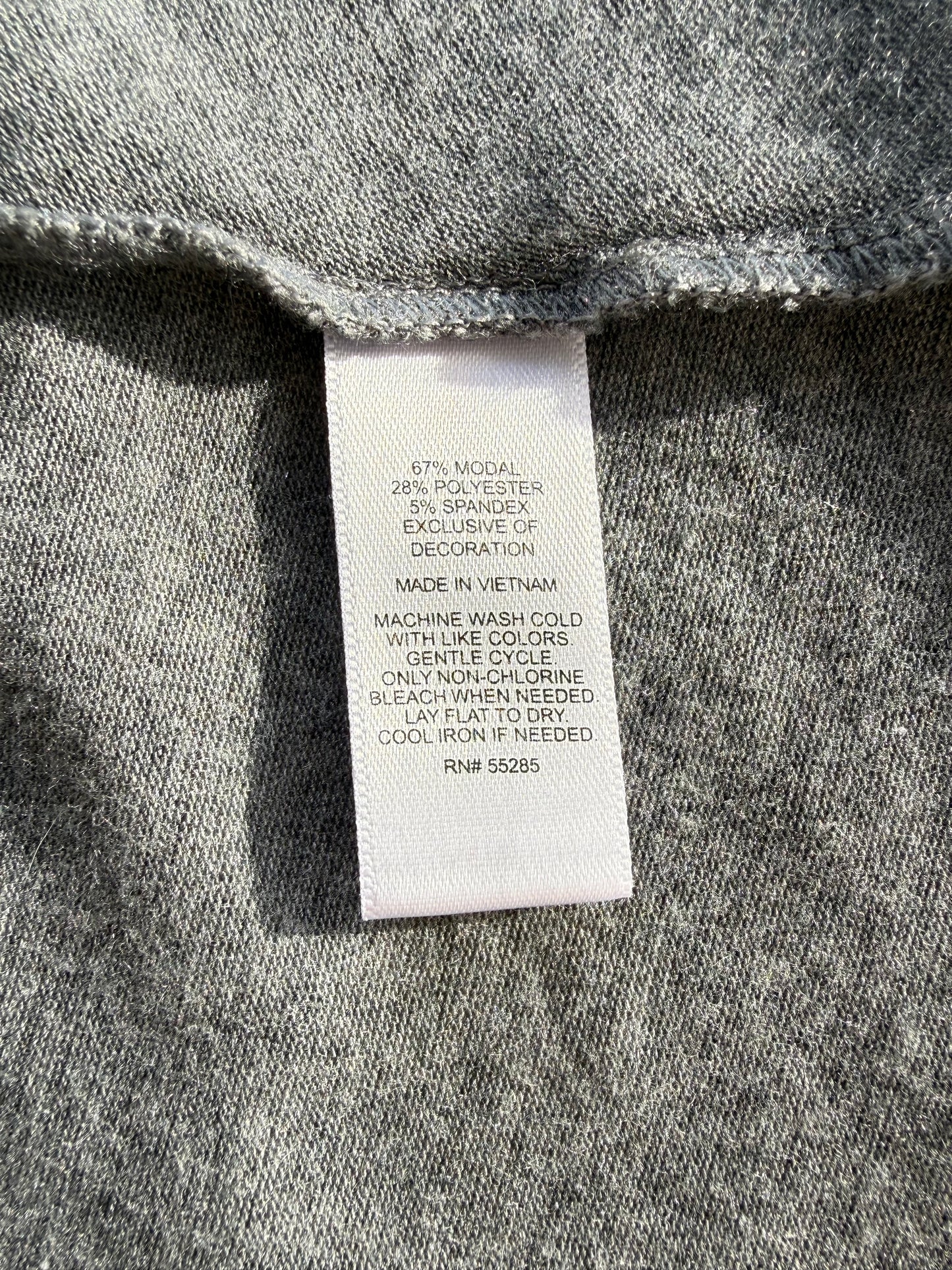 Express Gray Lace-Trim Strappy Camisole