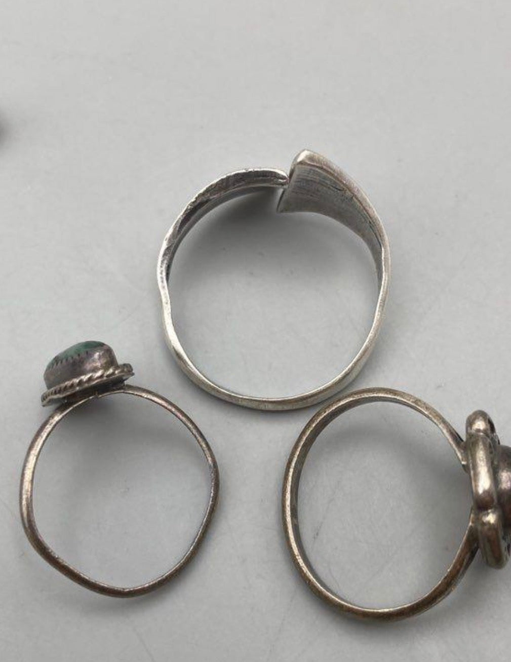 Southwestern-Style Sterling Rings