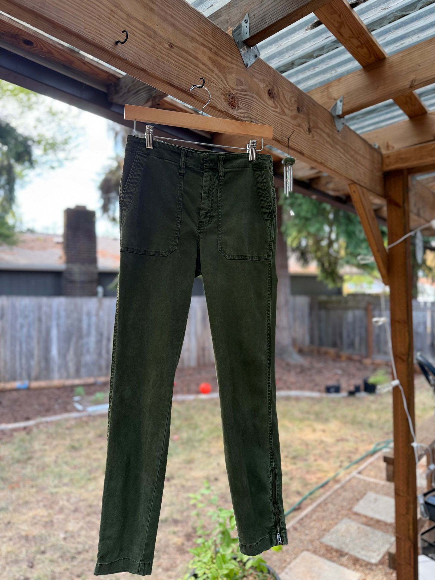 J.Crew Deep Olive Utility Pants