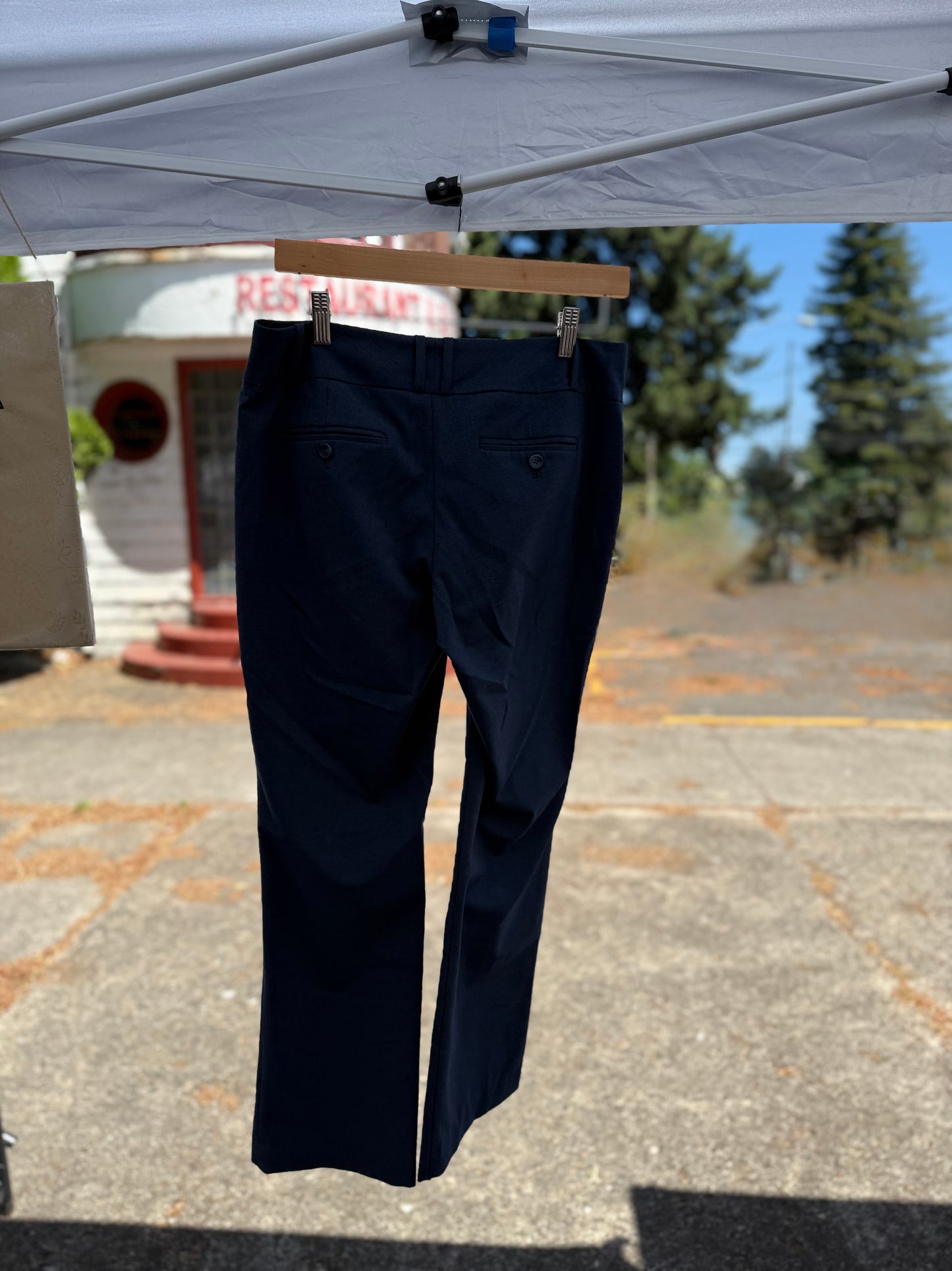 The Limited Collection Drew Fit Navy Dress Pants