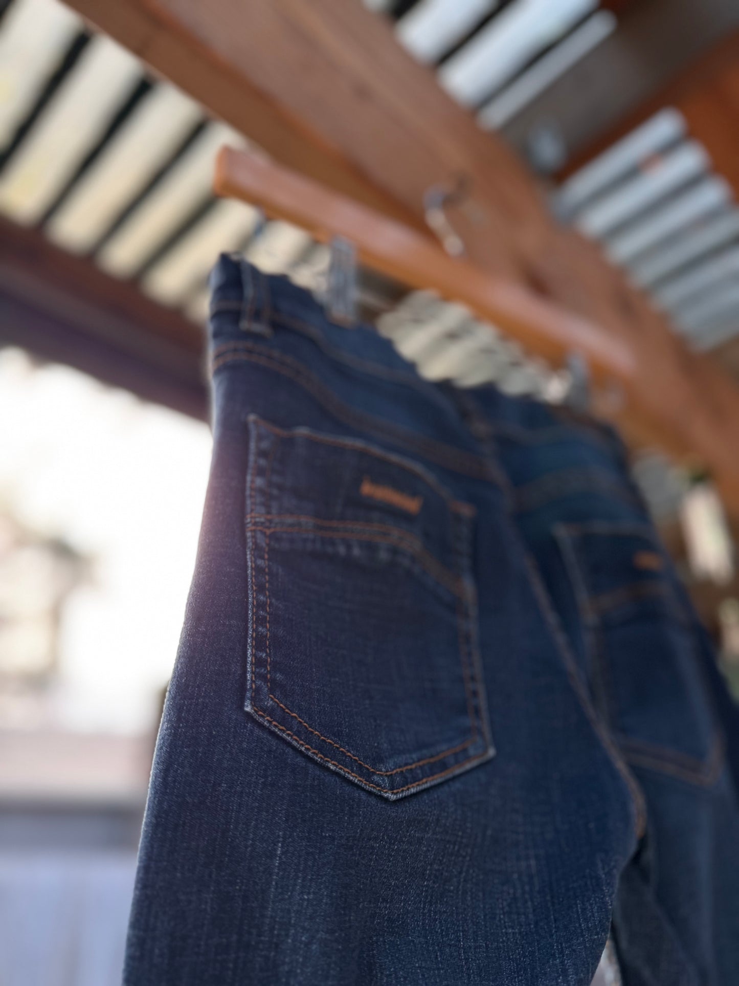 Dark Wash RSQ New York Slim Straight Jeans