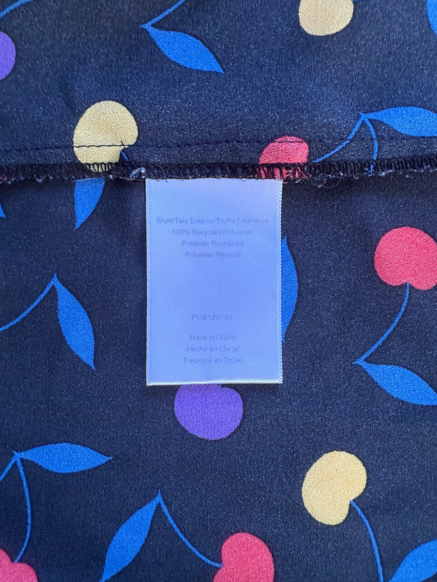 ModCloth Cherry Pop Tie-Neck Blouse