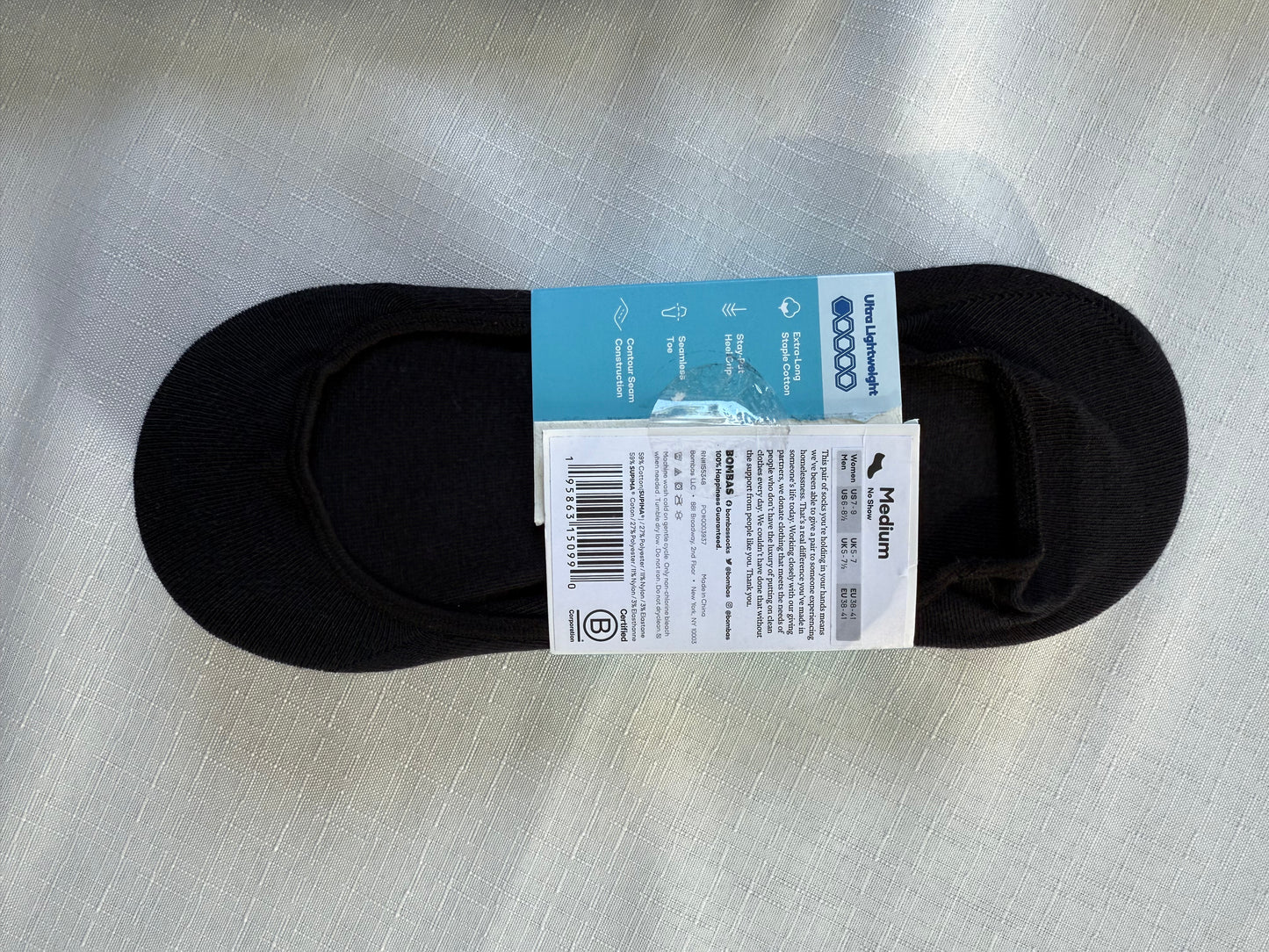 Bombas Low-Cut No Show Socks