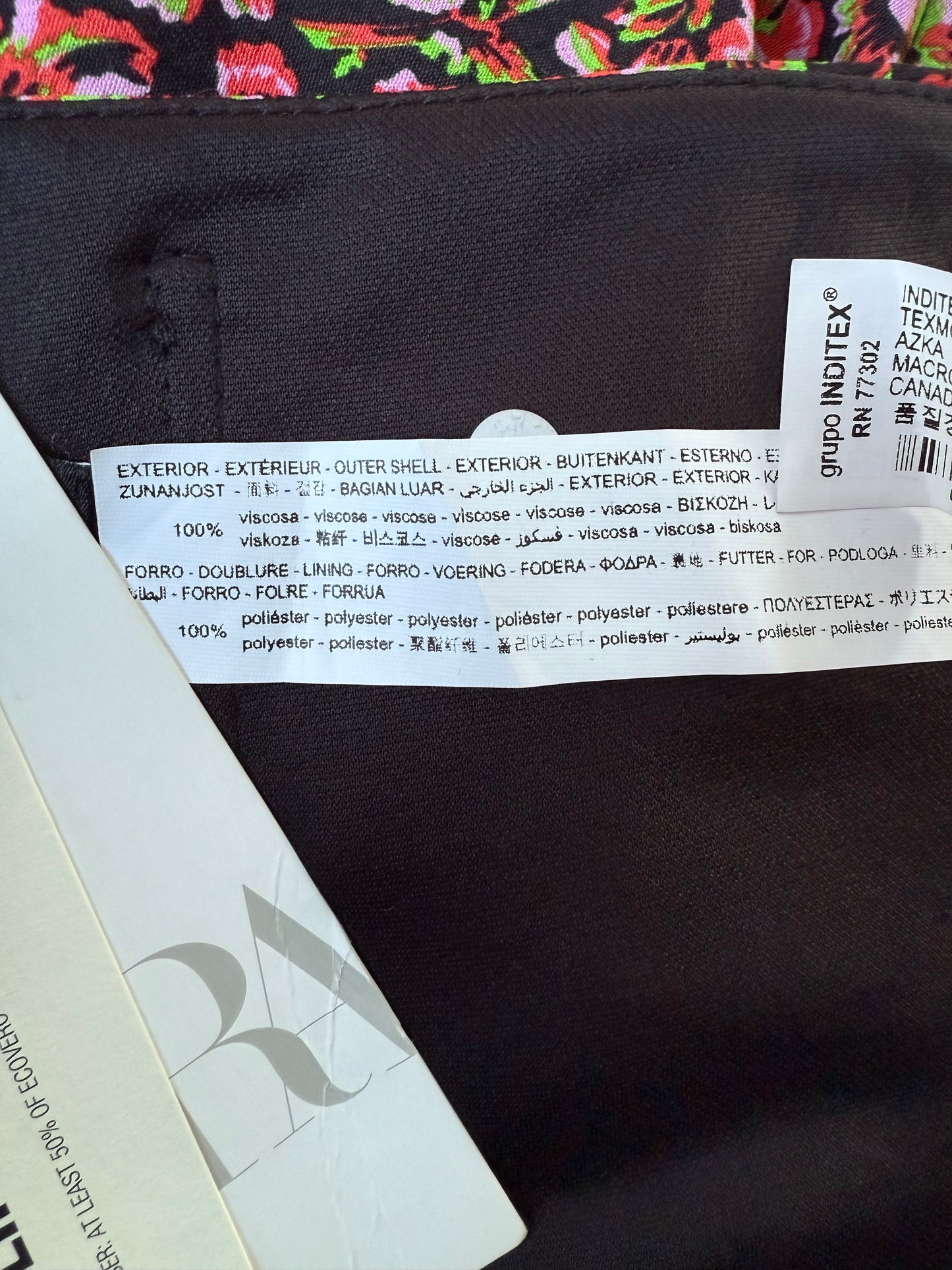 Zara Floral Brocade Corset Top