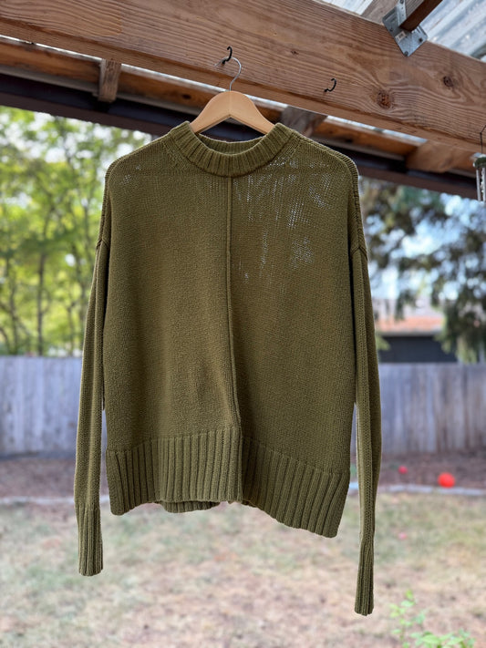 A New Day Olive Green Knit Sweater